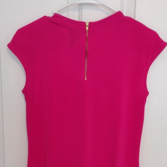 Worthington Ladies Bright Pink Sleeveless Top - Picture 2 of 6